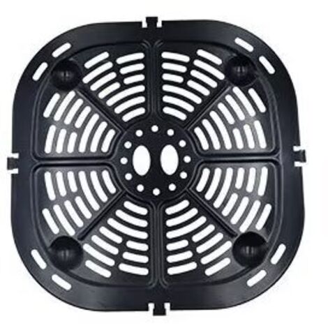 Plaque de cuisson pour Air Fryer pour des résultats croustillants, lavable au lave-vaisselle, pièce détachée,Diamètre 23.8cm
