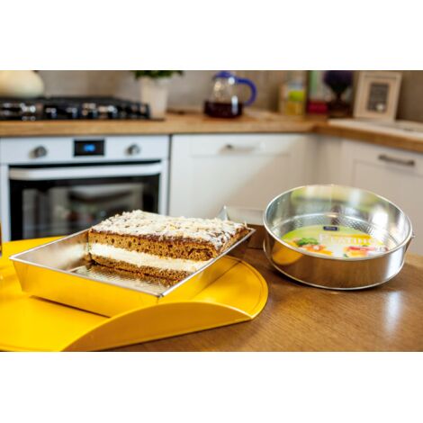 Plaque de cuisson rectangulaire 36x25x6cm Platino