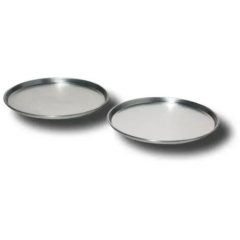 Plaque de cuisson ronde en aluminium pour fours Rossofuoco diam. 350x30