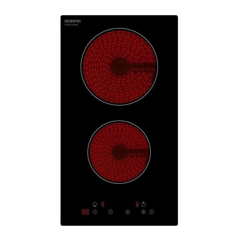 Oceanic - Plaque vitrocéramique 2900W 29cm, OCEATV2ZSE9