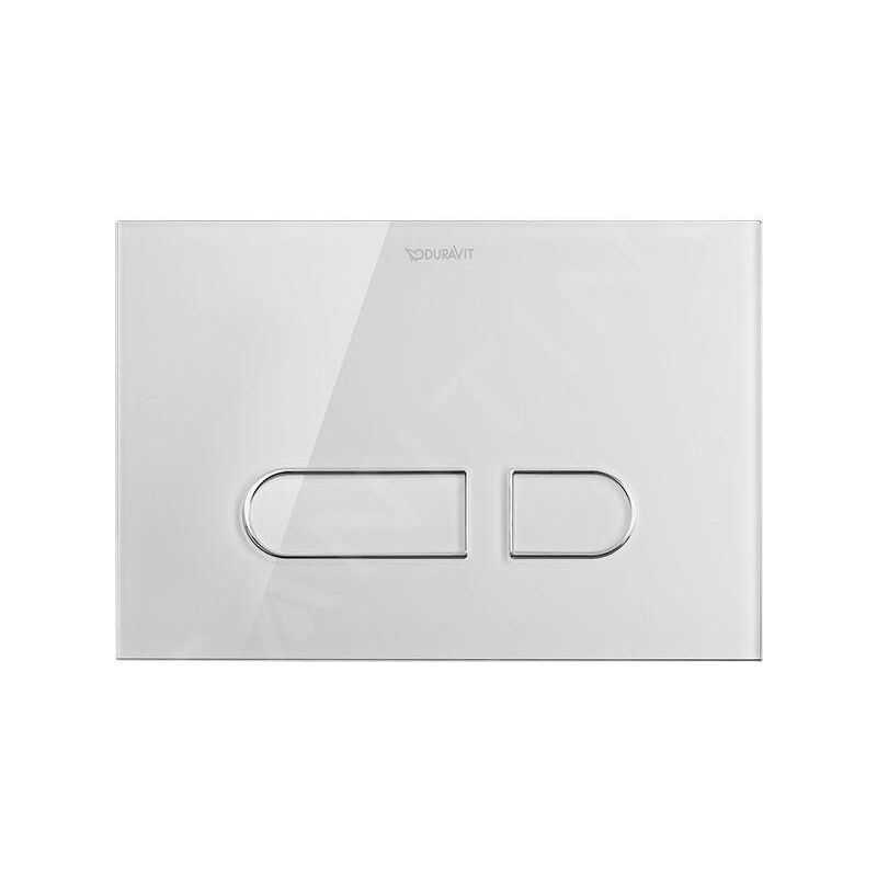 Duravit - Plaque dactionnement DuraSystem A1 mécanique pour wc,