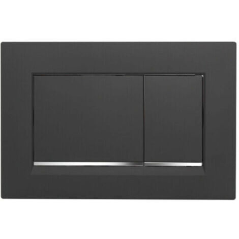 Plaque de déclenchement avec déclencheur de rinçage, plaque de déclenchement WC compatible avec Geberit Sigma 30, plastique ABS pour plus de durabilité et de durabilité, installation facile