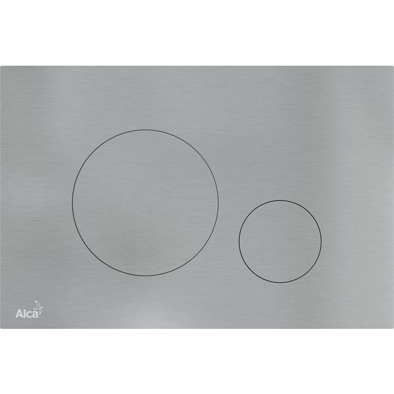 Alcaplast - Alcadrain Flat - Plaque de déclenchement, alunox mat turn