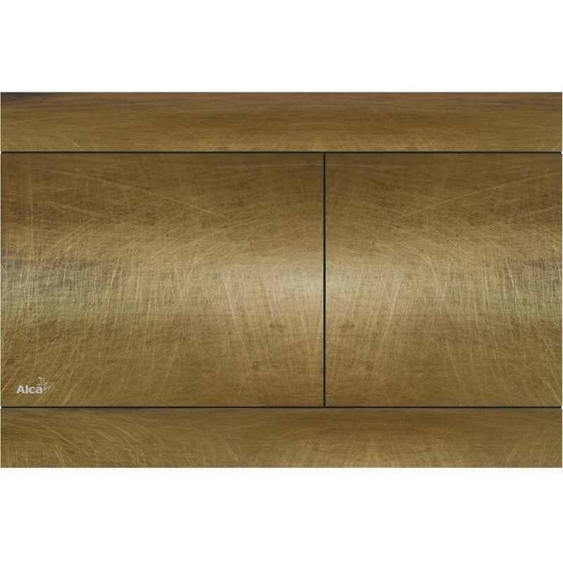 Alcaplast - Alcadrain Flat - Plaque de déclenchement, bronze antique fun-antic