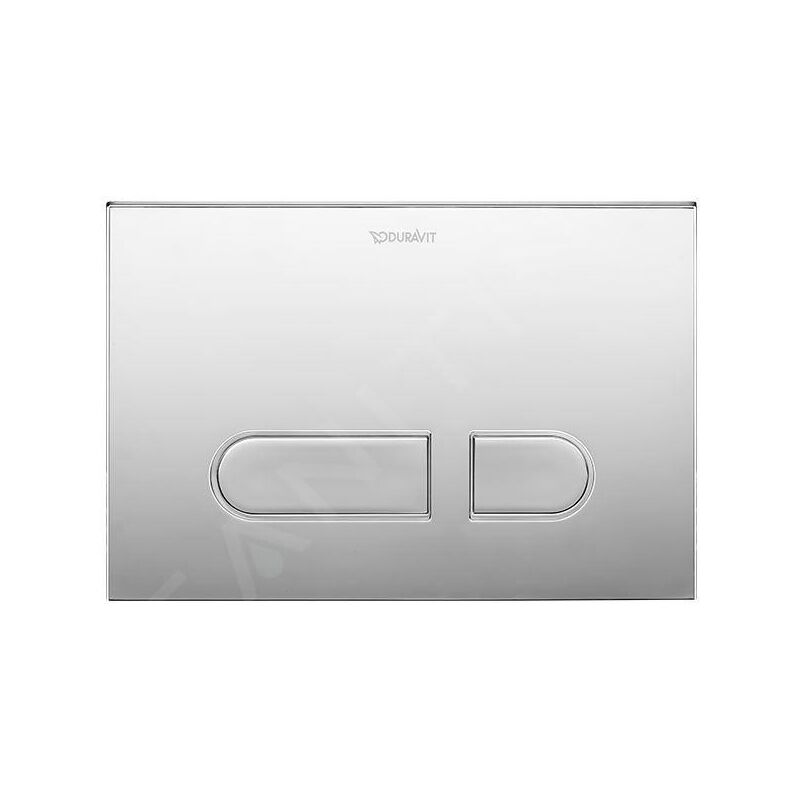 Duravit - Plaque dactionnement DuraSystem A1 mécanique pour wc,