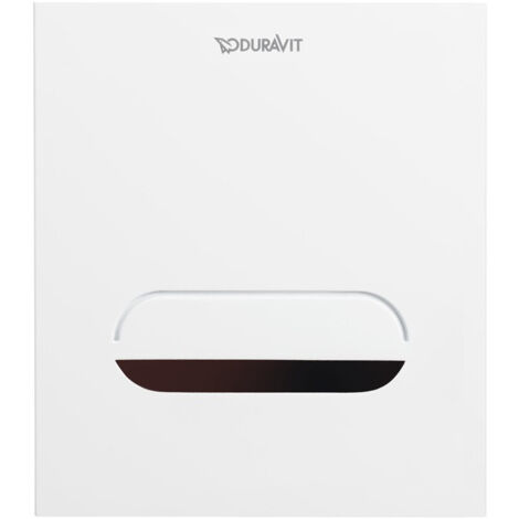 Plaque de déclenchement DURASYSTEM A2 130x150mm Filet, pour urinoirs, blanc