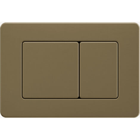 Plaque de déclenchement en acier pour bâti-support Sigma Geberit, Doré brossé