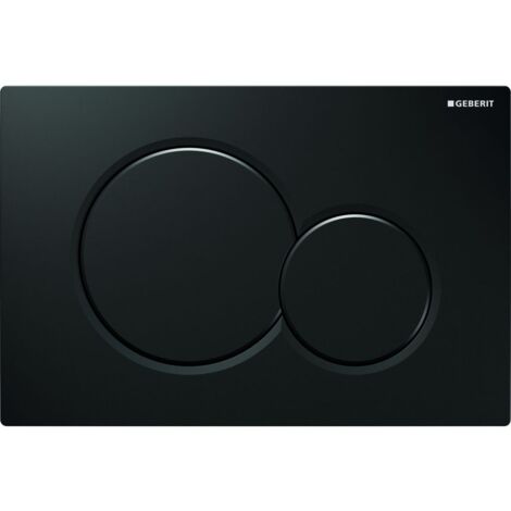 Ideal Standard R0110A6 Plaque De Chasse D'Eau Solea - Noir