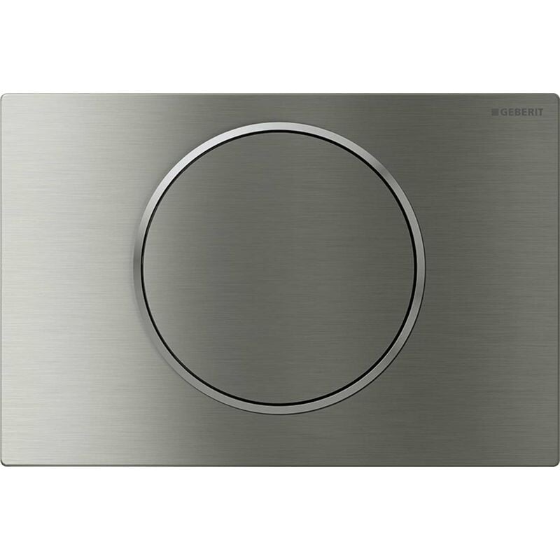 Geberit - Sigma10 - Plaque de déclenchement SIGMA10, inox 115.758.SN.5