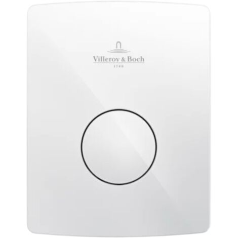 Plaque de déclenchement Urinoir VILLEROY ET BOCH ViConnect blanc