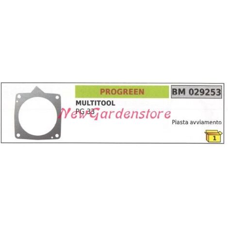 Plaque de démarrage PROGREEN multitool PG 33 029253