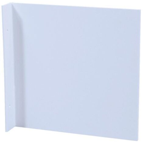 Plaque de drapeau ( 3000277615 ) L148xl148 mm blanc blanc plastique