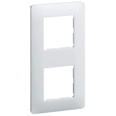 Plaque Orizon Kallysta Hager – 1 Poste – Réf. WK561 – Occasion