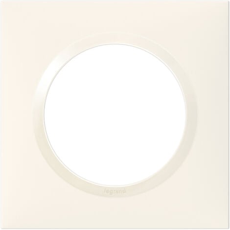 Plaque de finition 1 poste - Dooxie finition Blanc - Legrand