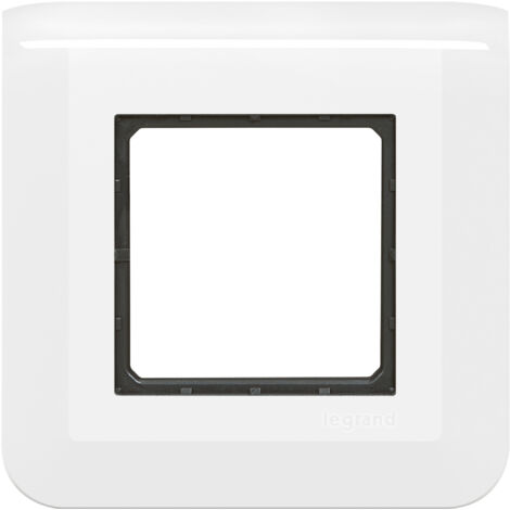 Plaque Legrand Mosaic 2 Modules – Alu (079302), Pour Prise Et Interrupteur, Neuve