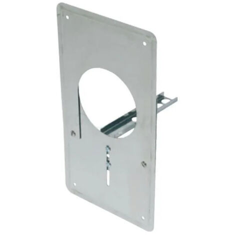 Plaque de finition basse inox grand modèle 167 à 206