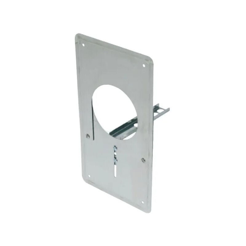 Plaque de finition basse inox petit modèle 125 à 161