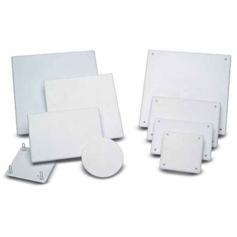 Plaque de finition bigbuy-tools t-3205t blanche robuste