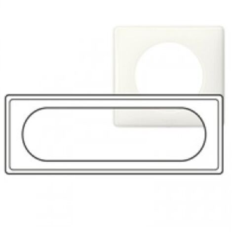 Plaque de finition blanc 6/8modules - LEGRAND - 068636