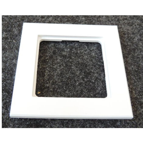 Plaque de finition blanche pour interrupteur simple et double sans fil sans pile Easyclick FRIEDLAND D20.571.02T
