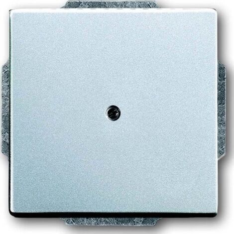 Plaque de finition Busch-jaeger 1710-0-3665 aluminium design conventionnel
