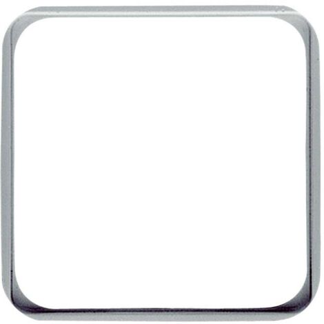 Plaque de finition busch-jaeger reflex si plastique blanche 50 mm