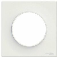 Plaque de finition Odace Styl, 1 poste, Schneider Electric