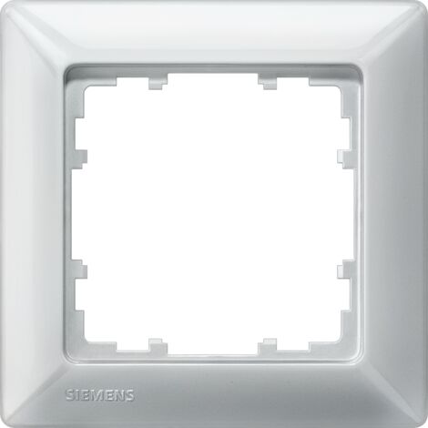 Plaque de finition Siemens 5tg25513 aluminium surface IP20