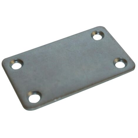 Plaque de fixation entraxe 32mm zingué B250 - ETABLISSEMENT ROBERT LUDMANN