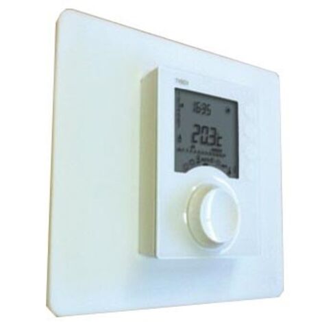 Plaque de fixation et de finition pour thermostat programmable DELTADORE