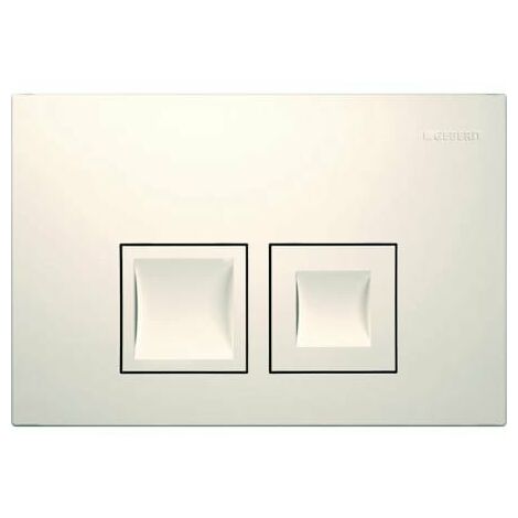 Geberit Delta 21 Plaque de déclenchement 2 touches pour 2 quantié # 115125111