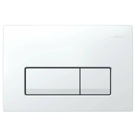 Geberit Plaque de Commande Delta 51 Alpin Blanche - (115.105.11.1)