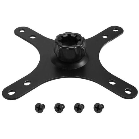 Plaque de fixation pour moniteur portable - Adaptateur noir