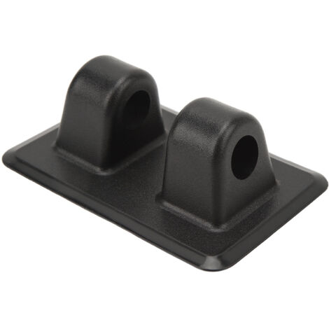 Plaque de fixation PVC pour ancres de bateaux pneumatiques, kayaks et dinghies - Support d'ancrage noir résistant