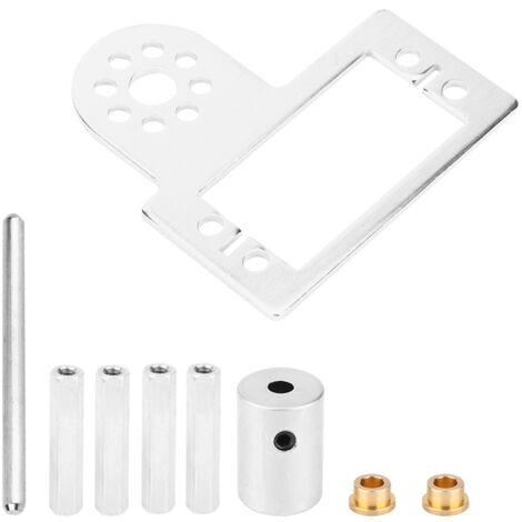 Plaque de fixation servo en alliage 7005 pour robots Tetrix et Pitsco