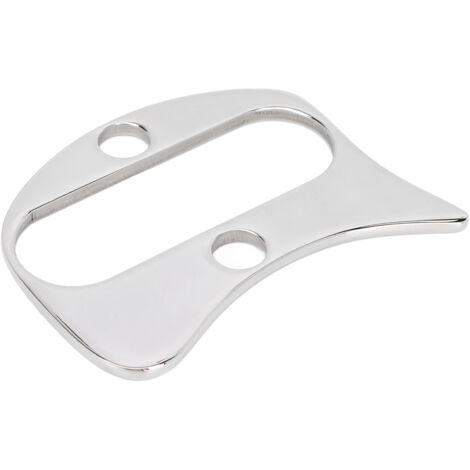 Plaque de Gua Sha en Acier Inoxydable pour Massage Corporel - Détente Musculaire et Anti-Douleur