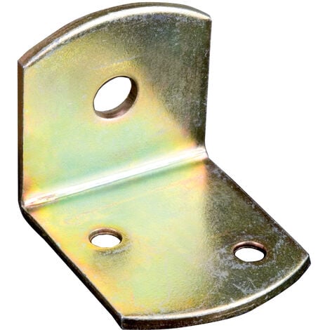 plaque de jonction d&39angle en acier pour panneaux de caillebotis en bois 30x30x36 mm