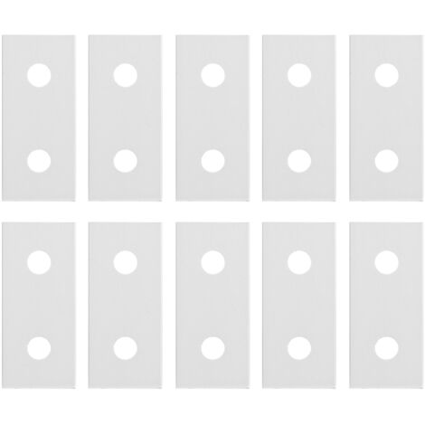 Plaque de jonction plate aluminium 10Pcs de renfort de connexion verticale Tool2020-2 Hole