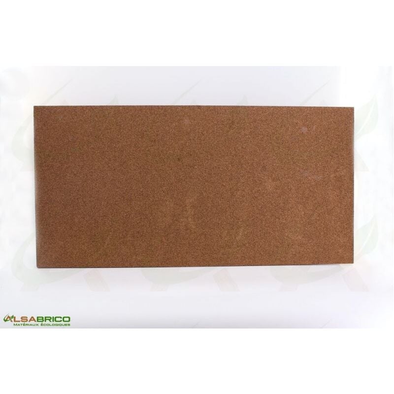 Panneau de liège isolant brut, ép. 10mm - 1000 x 500mm, 10 panneaux = 5m²
