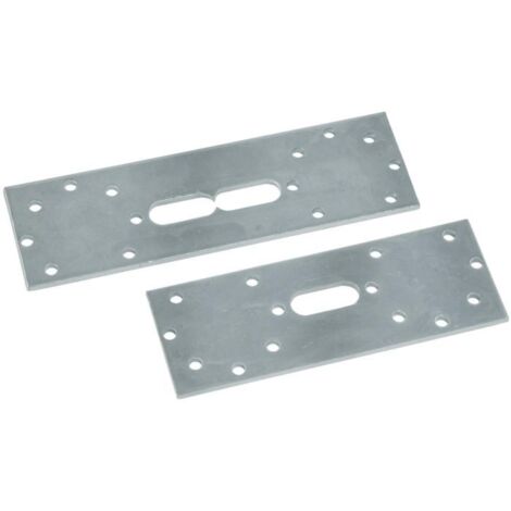 Plaque de maintien 70212 Multitubo 153mm en acier galvanisé, double Multitubo