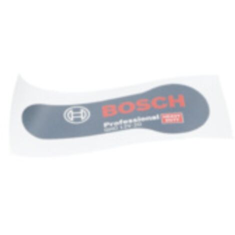 Plaque De Marque GHO 12V-20 pour rabot sans fil GHO 12V-20 BOSCH - 2601120017