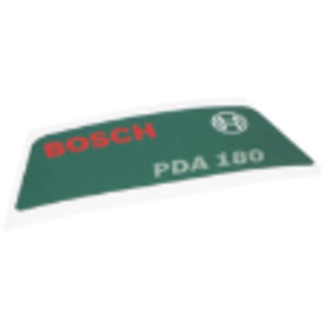 Plaque De Marque pour ponceuse DELTA PDA 180et 180E BOSCH - 2601119879