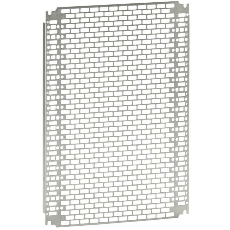 Plaque perforée Lina 25 pour coffret Atlantic/Atlantic Inox/Marina hauteur 500x largeur 400 Legrand 036015