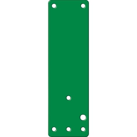 Plaque de montage 901 670 Montée sur portes coupe-feu Gauche/Droite L175xB52mm GFS
