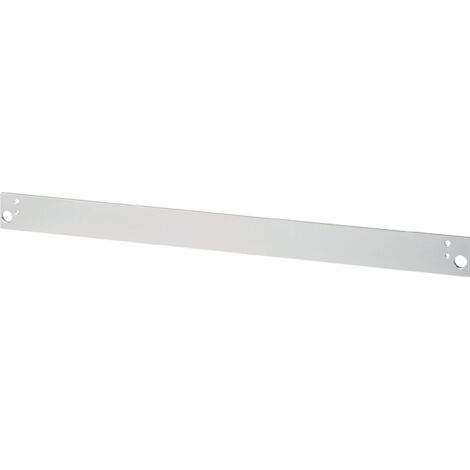 Plaque de montage A131 pour G-E rail coulissant.argenté ASSA-ABLOY