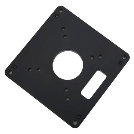 Plaque de montage CNC en aluminium pour défonceuse - Accessoire de gravure et menuiserie