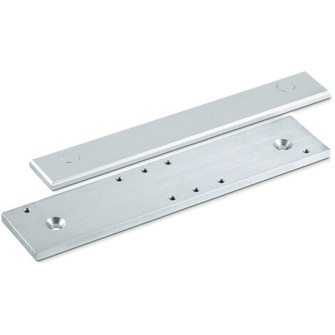 Plaque de montage / contre-plaque pour TS 5000 argenté 9016 GEZE
