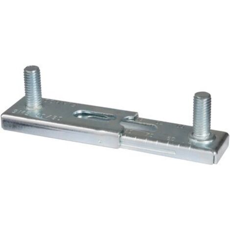 Plaque de montage de collier - Flamco - Acier zingué