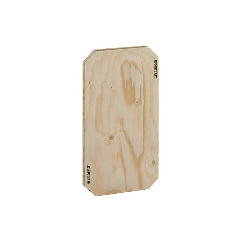 Plaque de montage Gis Geberit en bois, universel, 310 x 580 x 30mm