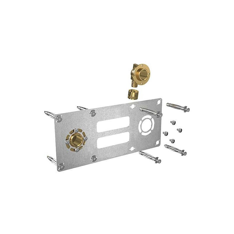 Plaque de montage à glissement 150 mm F1/2' DN15 - gld 16 Robifix
